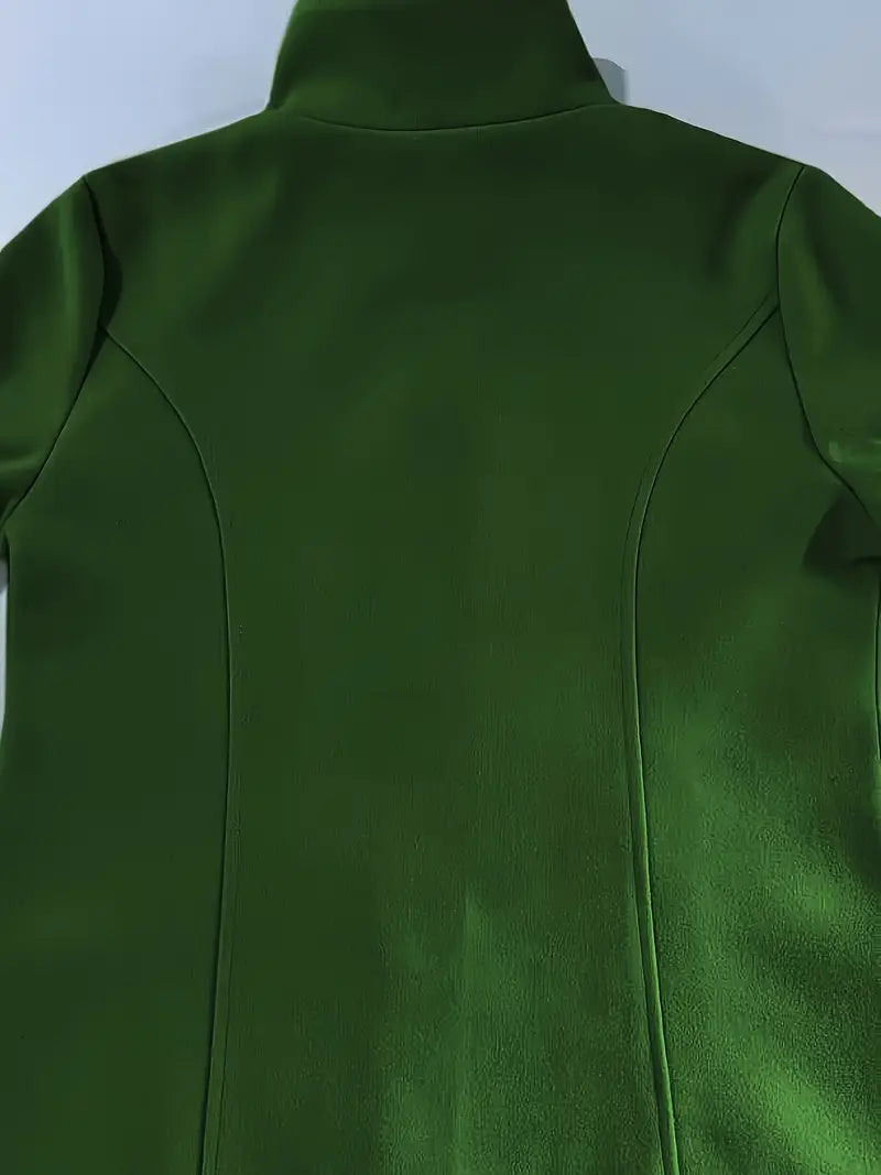 Linda | Single-breasted knit coat