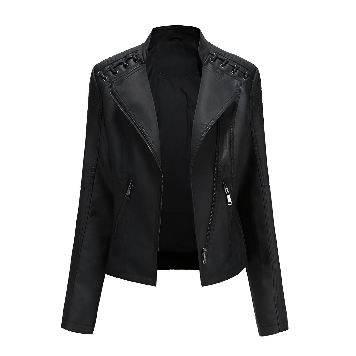 Guillermina® | PU leather jacket with zipper