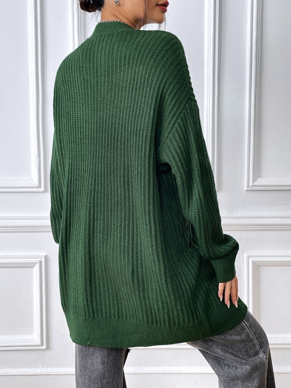 Heidi | Long sleeve open front cardigan