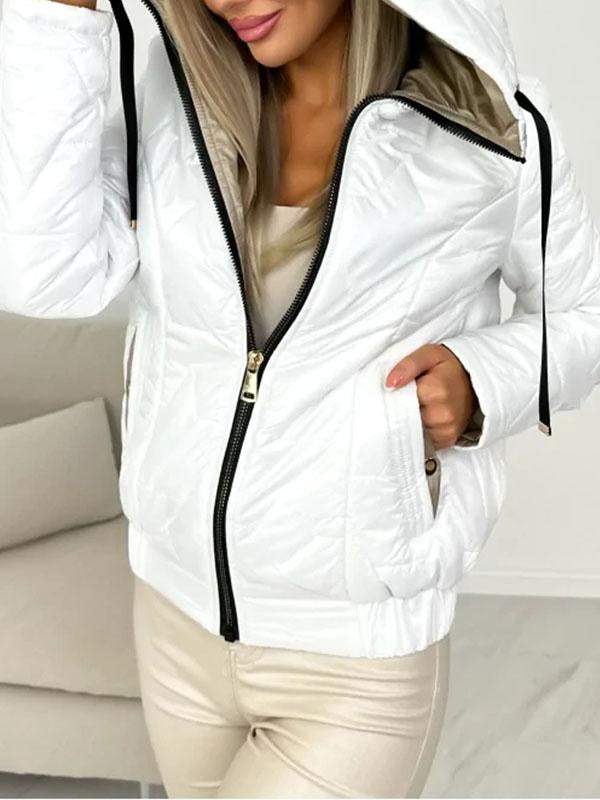 Annika | Multicolored cotton winter jacket