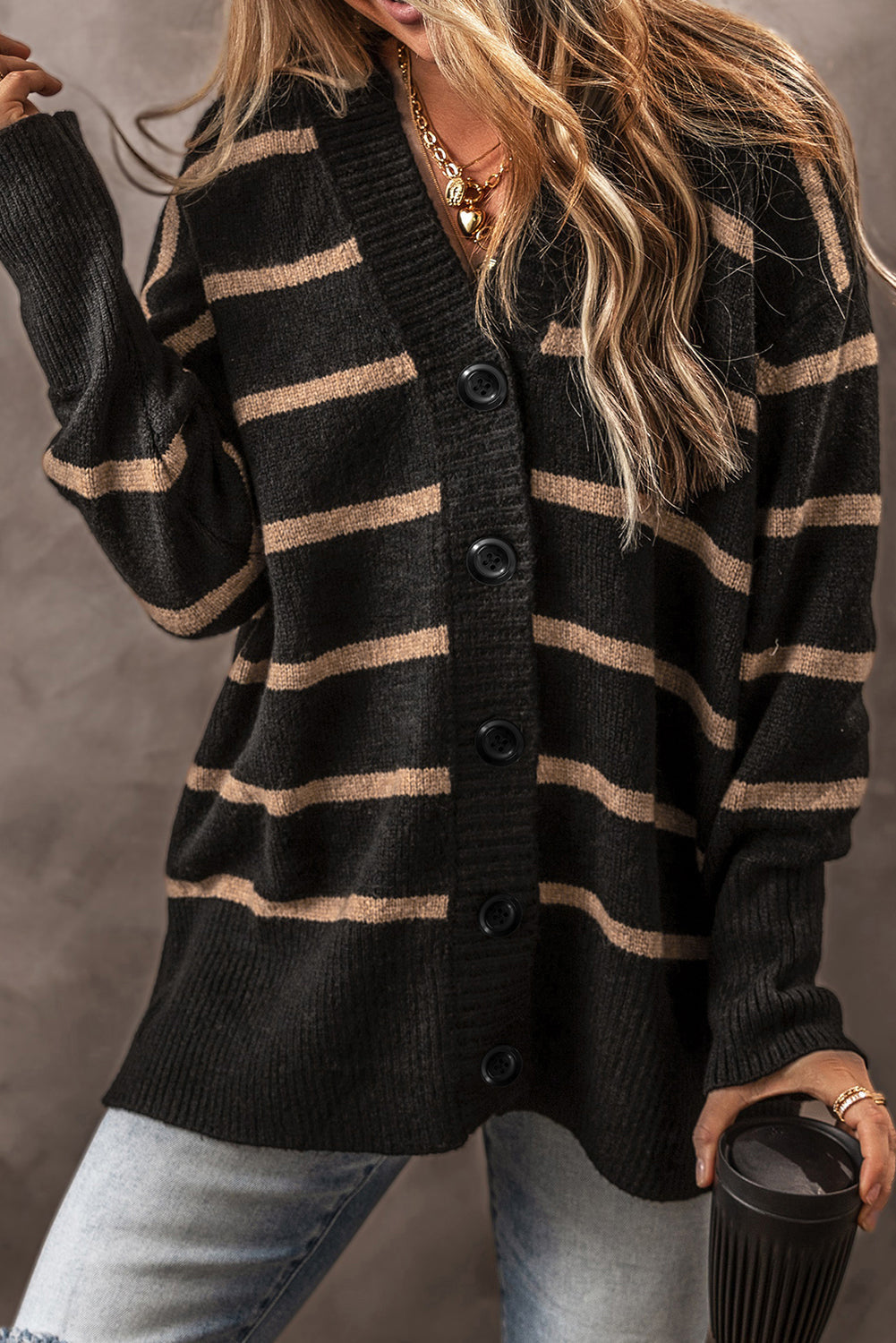 Ornella | Classic and stylish winter cardigan