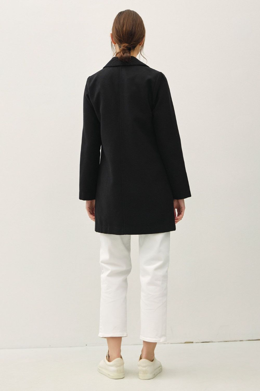 Paloma | Be Cool one button long sleeve coat with pockets