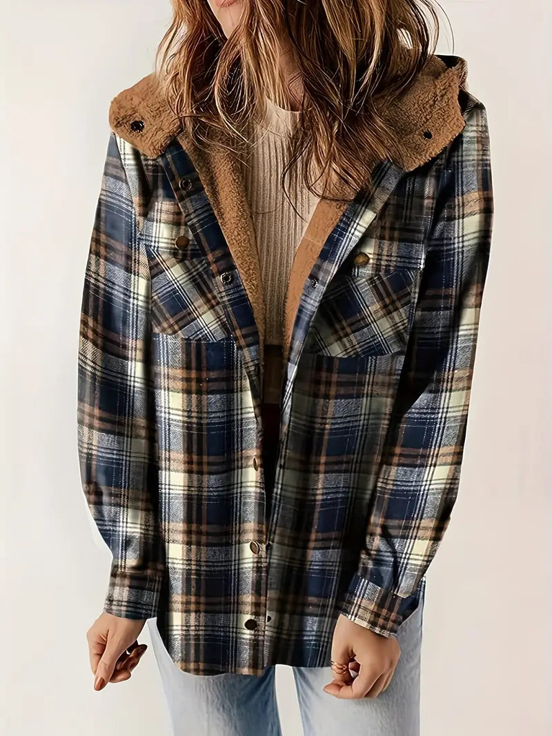 Lucía | Warm jacket with hood and zip