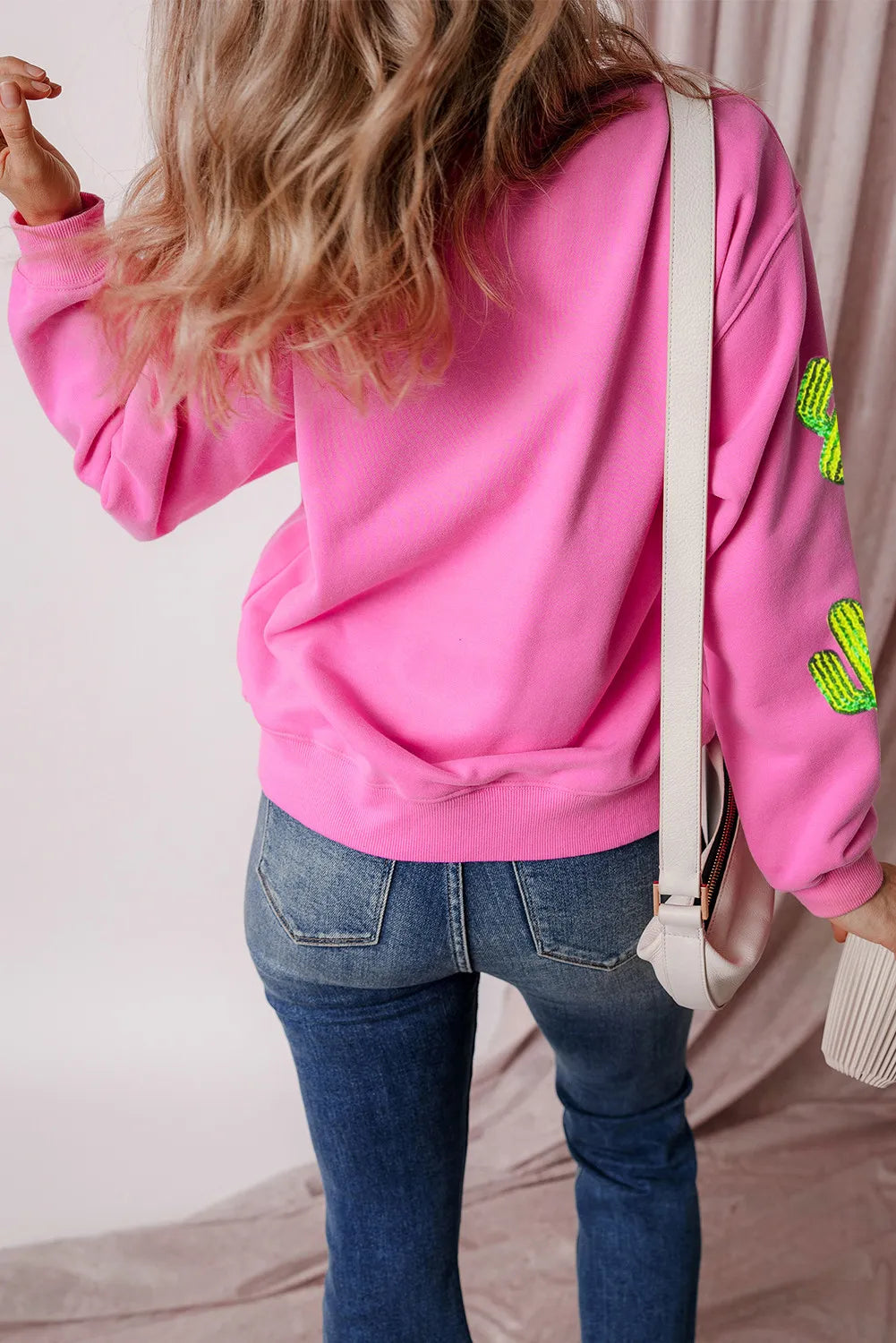 Marlene | Cactus long sleeve sweatshirt