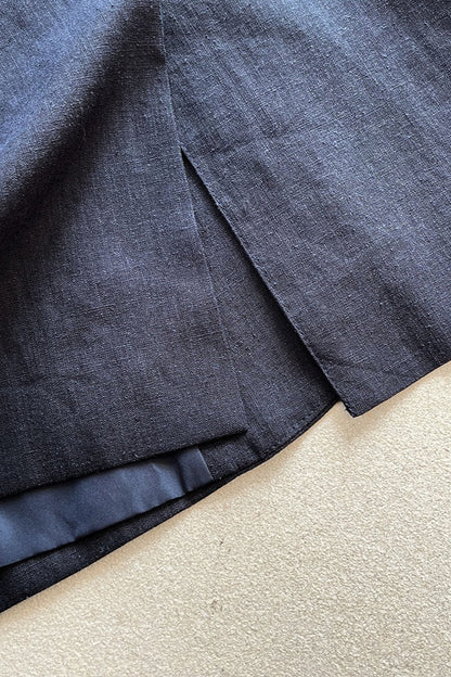 Casual Tencel Linen Suit Blazer