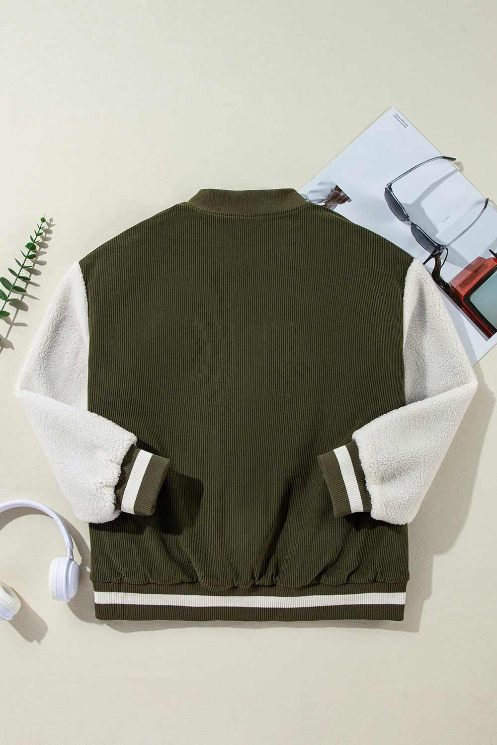 Gerda | Jacket with dropped shoulders and long sleeves