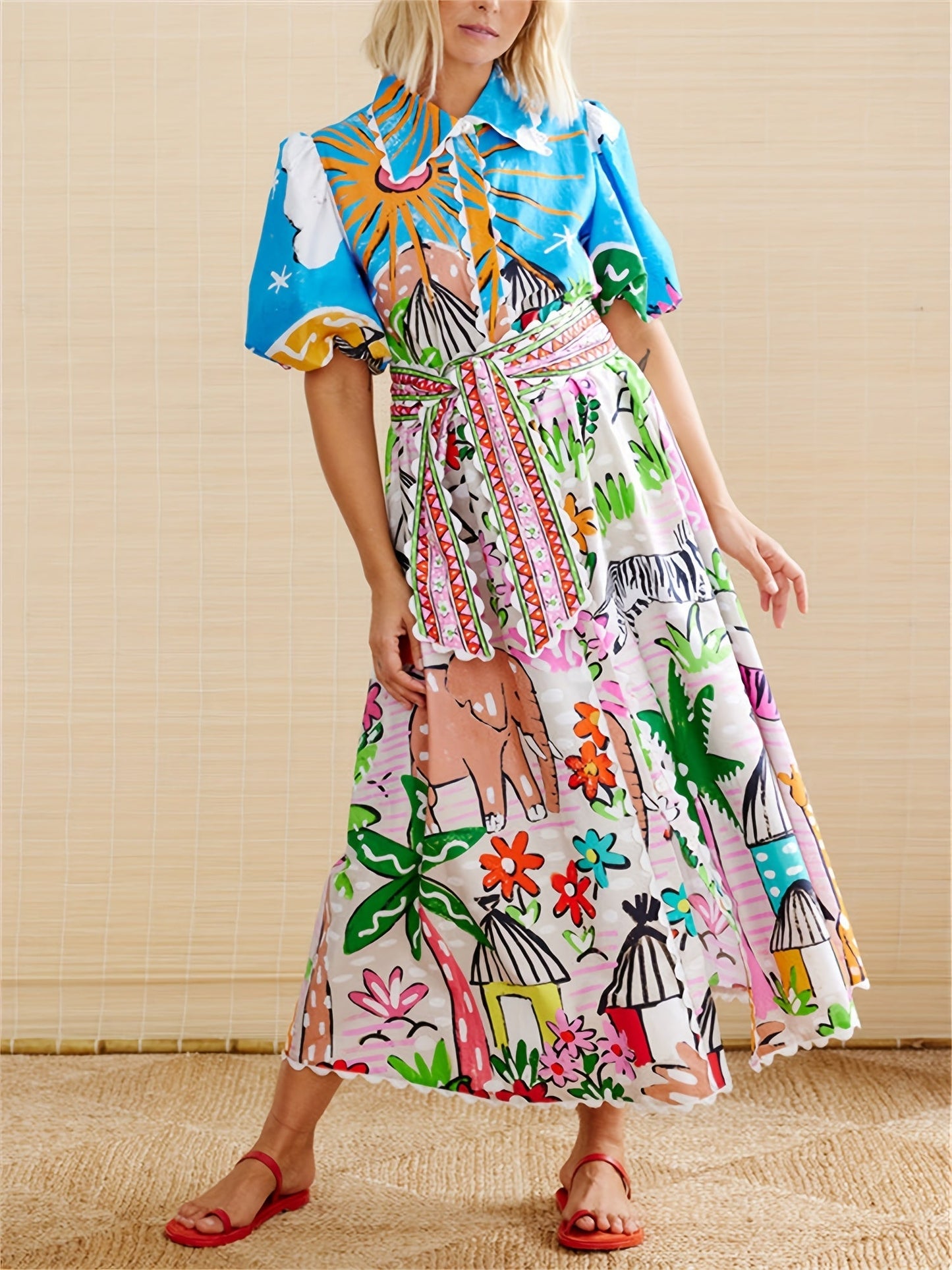 Carolyn | Chic Midi Dress for Summer
