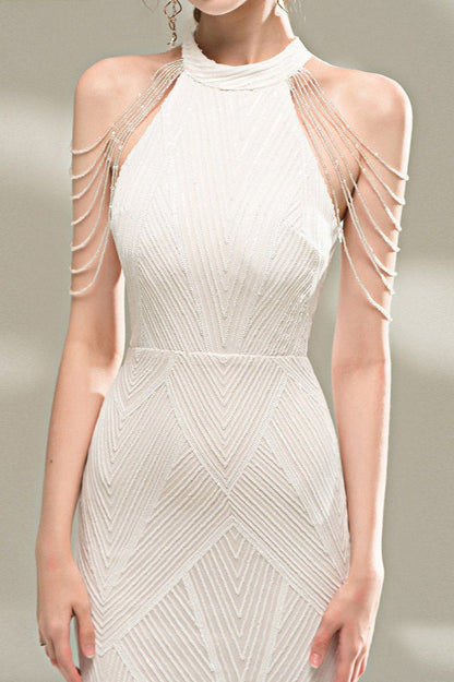 Elegant Slim Fit Long Gown Formal Dress