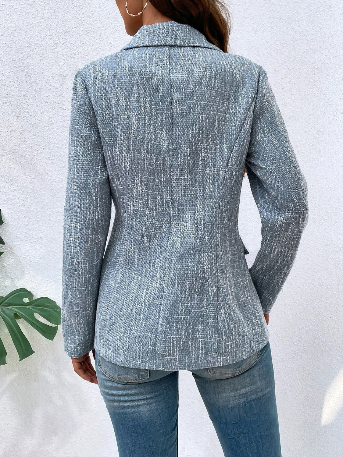 Gabriele | Long sleeve blazer with lapel collar and pockets