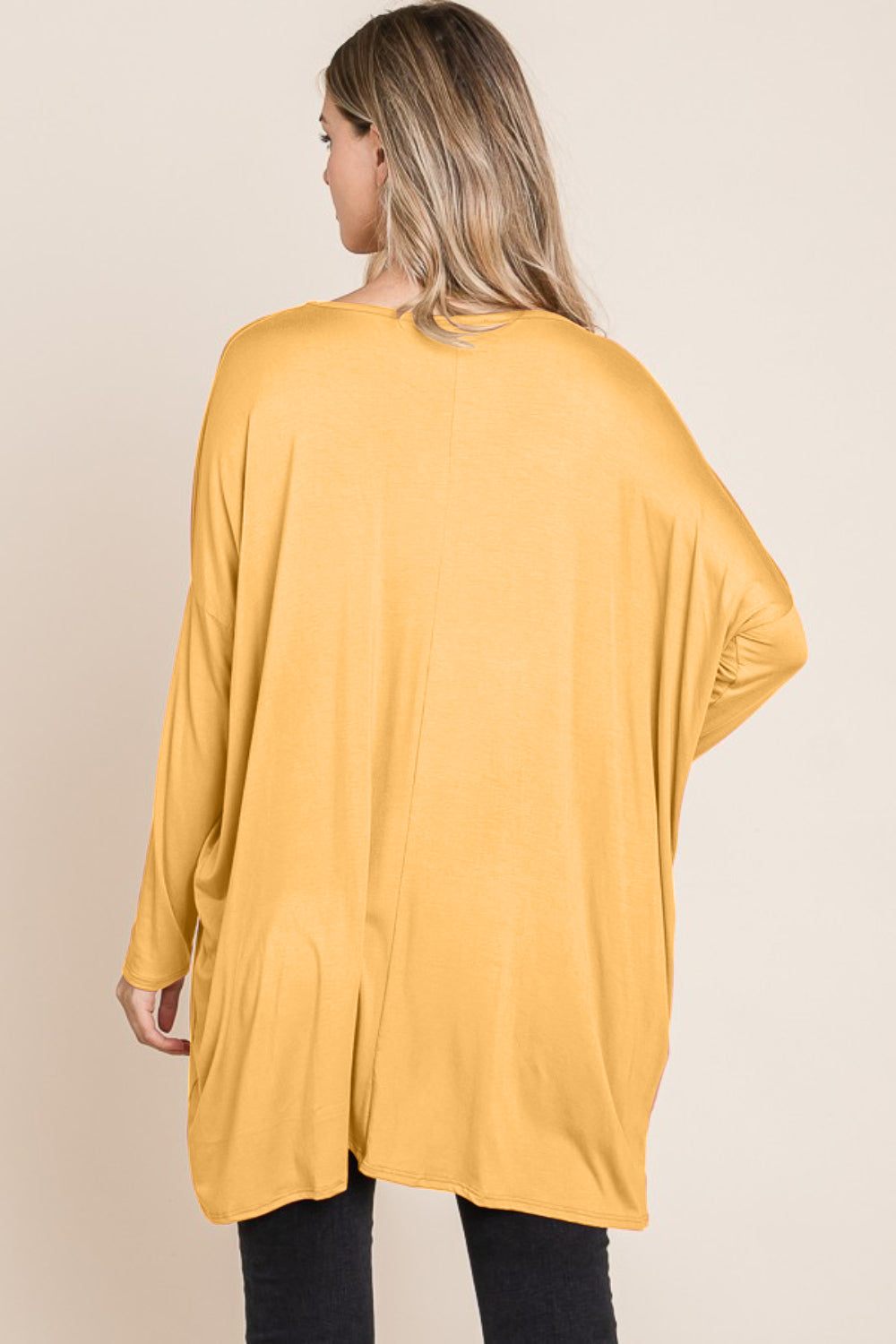 Leonie | Long sleeve, oversized crew neck top
