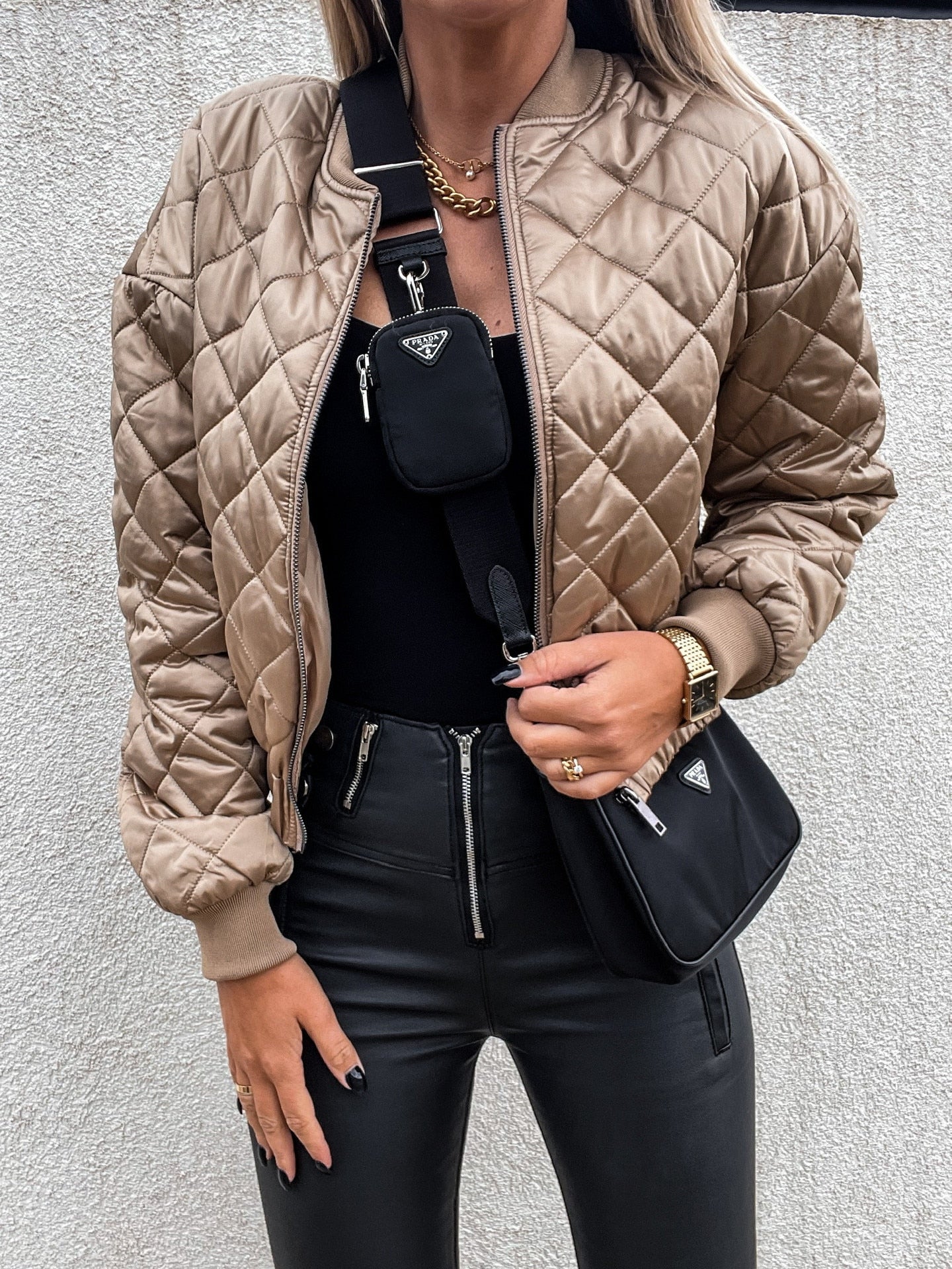 Ramona | Quilted short puffer jacket