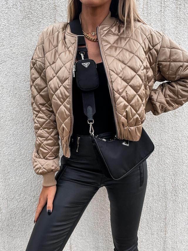 Ramona | Quilted short puffer jacket