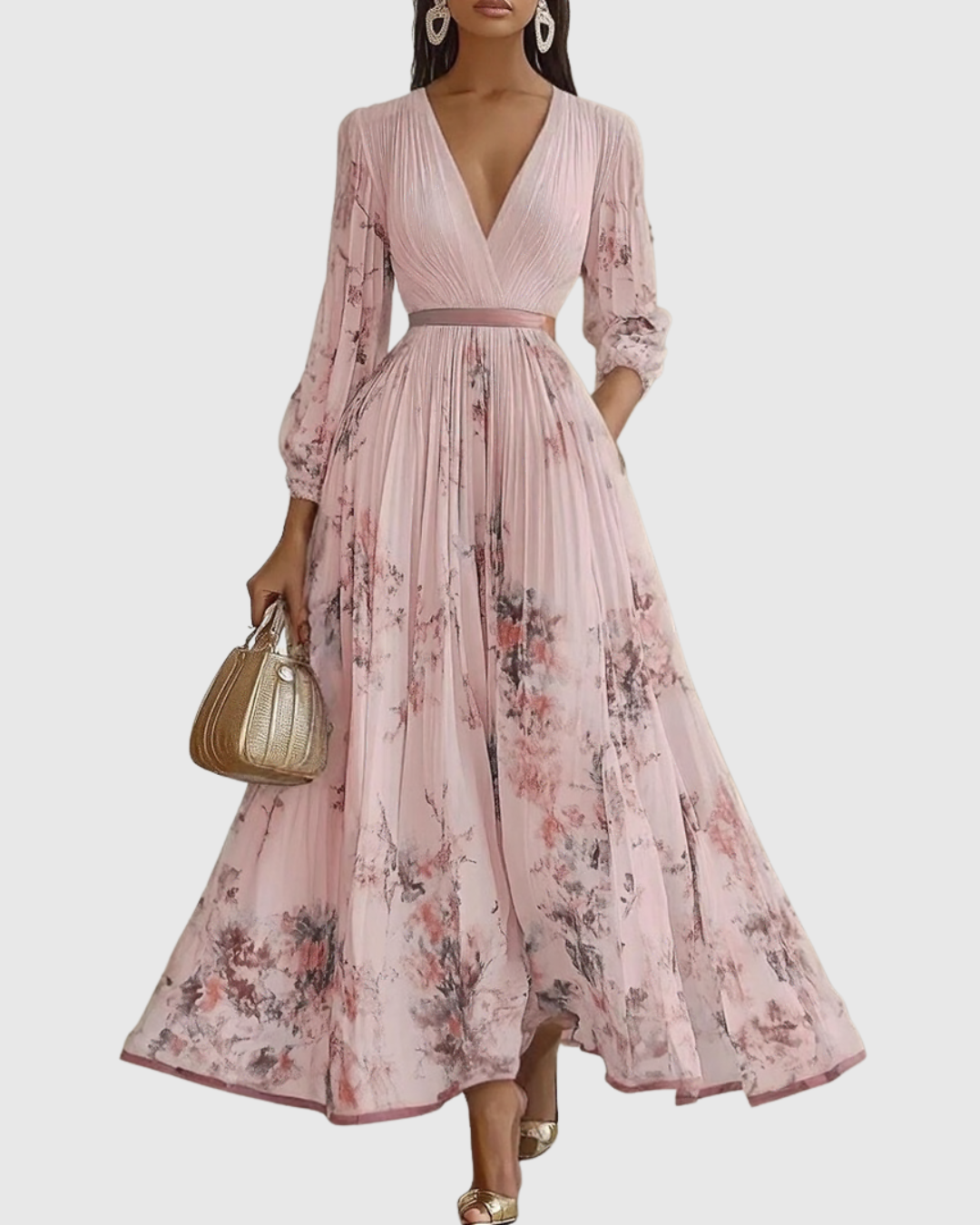 Carla | Women's Sleeveless A-Line Midi Dress
