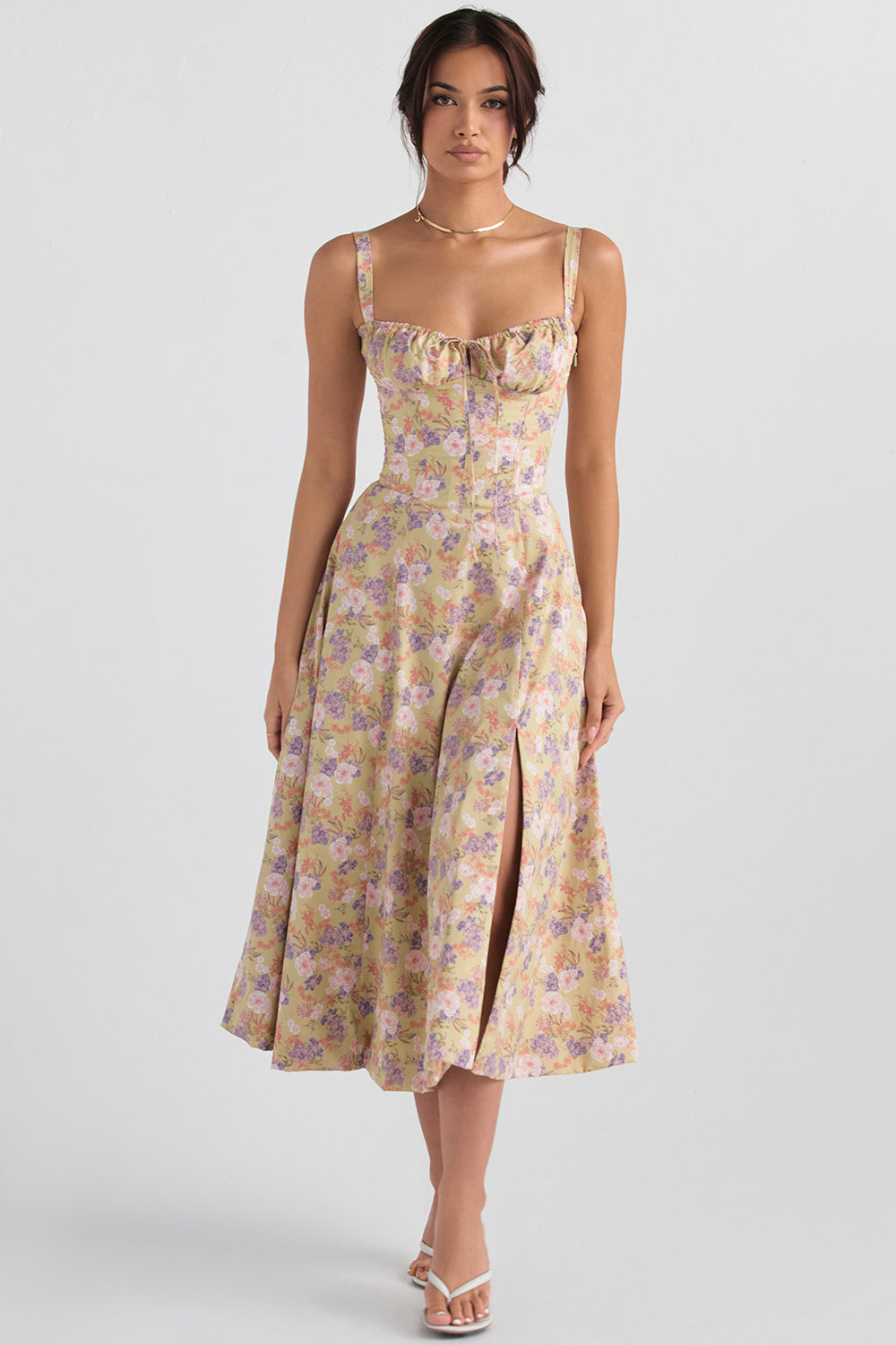 Fiorella® | Midi Corset Dress