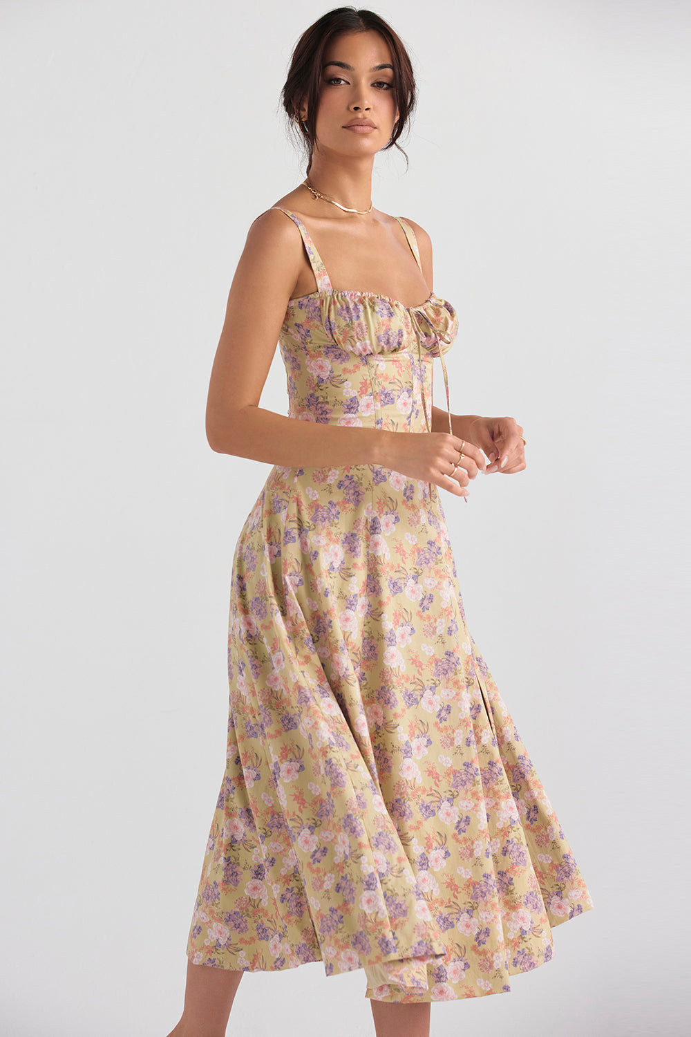 Fiorella® | Midi Corset Dress