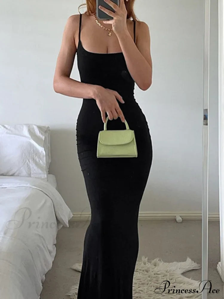 Casual Jersey Graceful Cami Long Dress