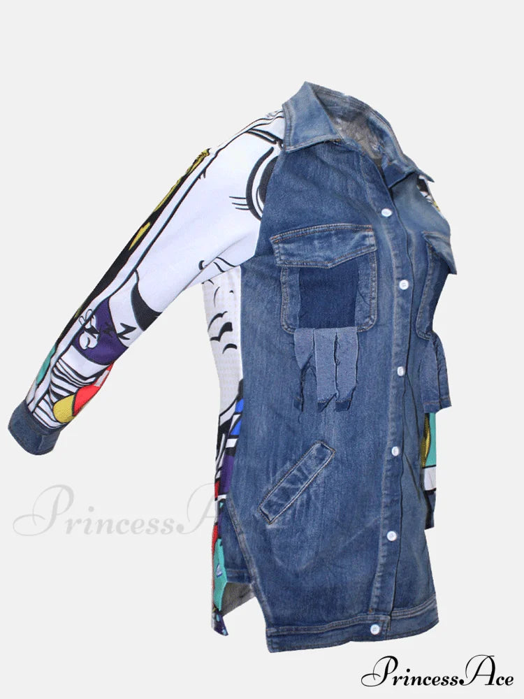 Casual Plaid Turndown Trendy Collar Shirt Coat