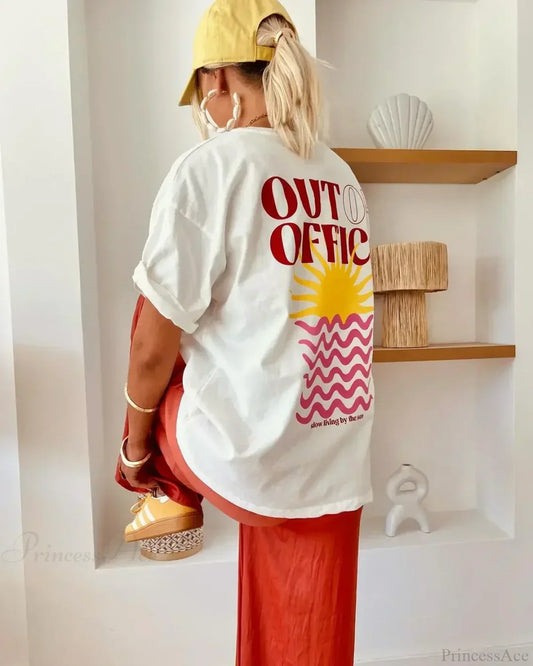 Casual Streetwear Gothic Long Sleeve T-shirt