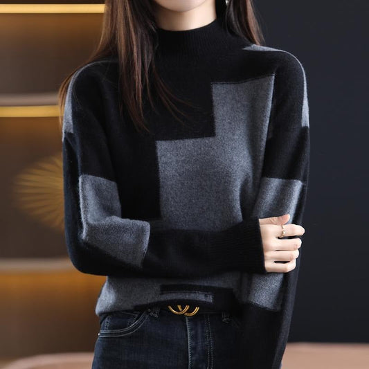 Pink | Casual and fashionable winter sweater