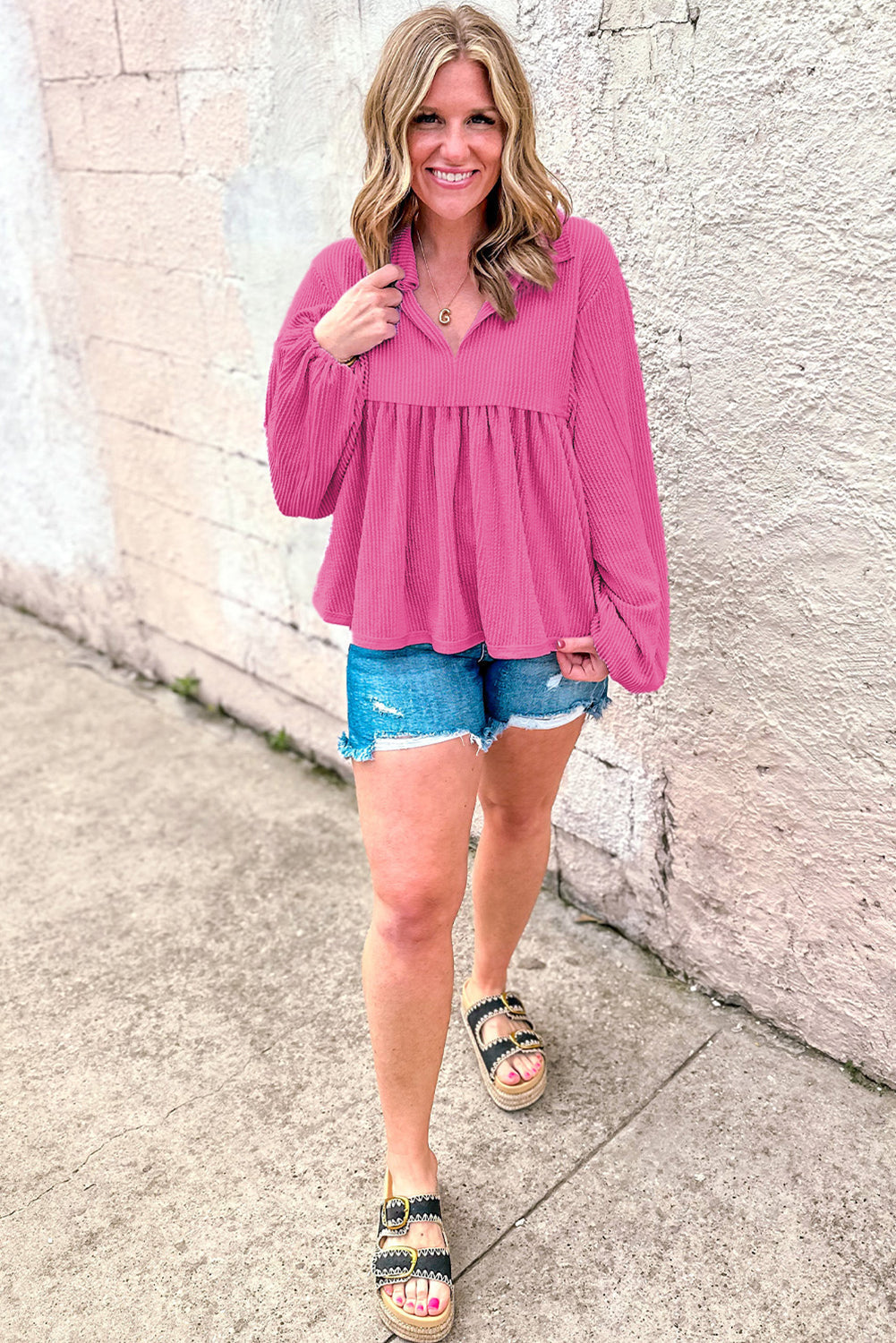 Tamara | Relaxed and timeless winter blouse