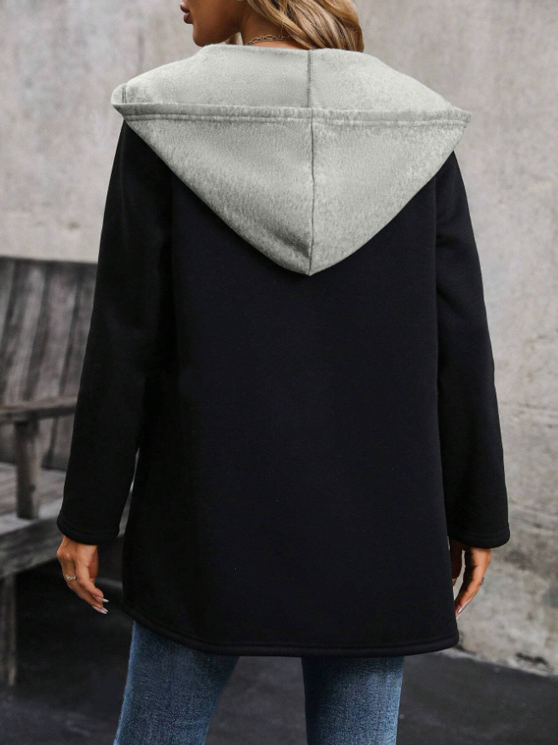 Leonie | Hooded jacket with drawstring and long sleeves
