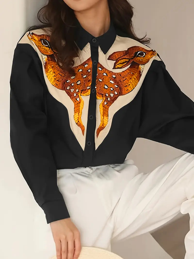 Sabrina® | Elegant Button-Down Shirt