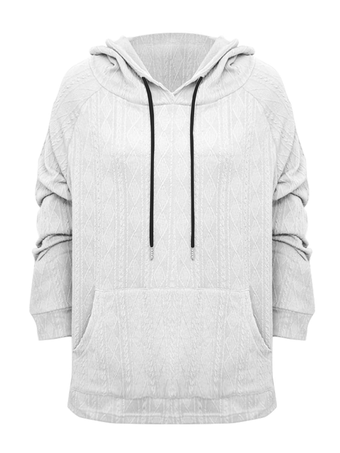 Miriam | Full size long sleeve drawstring hoodie