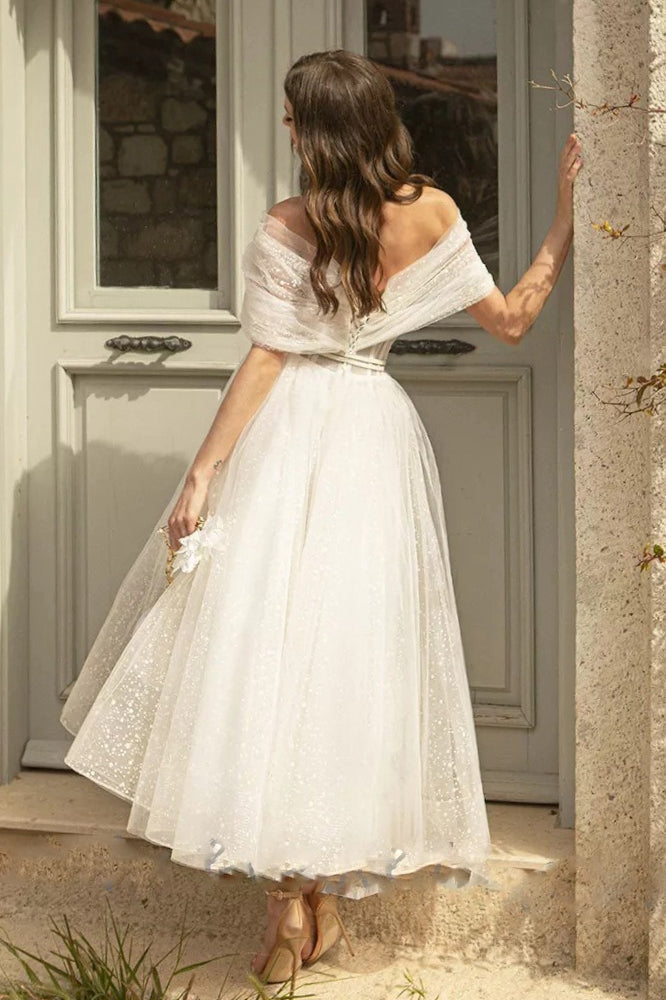 Elegant V-Neck Raglan Sleeve Midi Party Dress