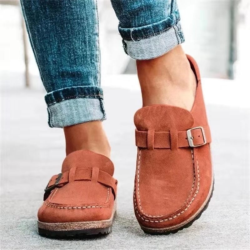 June | Orthopedic Buckle Mules
