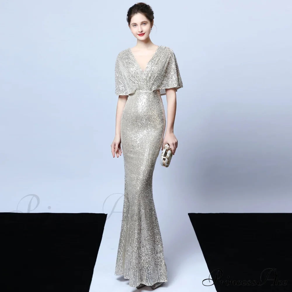 Charlotte Formal Stylish Sequin Mermaid Dress