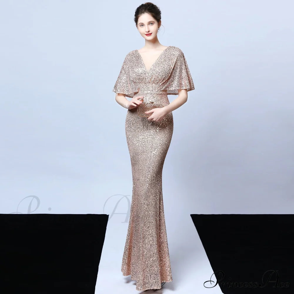 Charlotte Formal Stylish Sequin Mermaid Dress