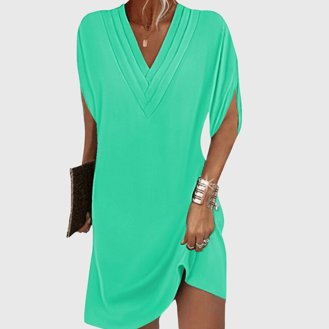 Cheri | Women's V-Neck Mini Dress