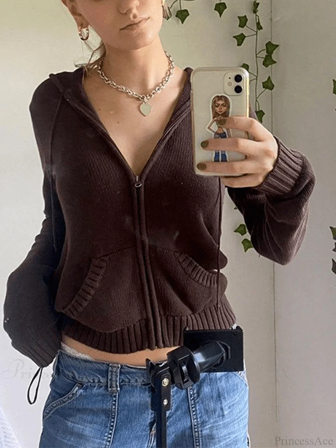 Classic Slim-Fit Ribbed Cardigan