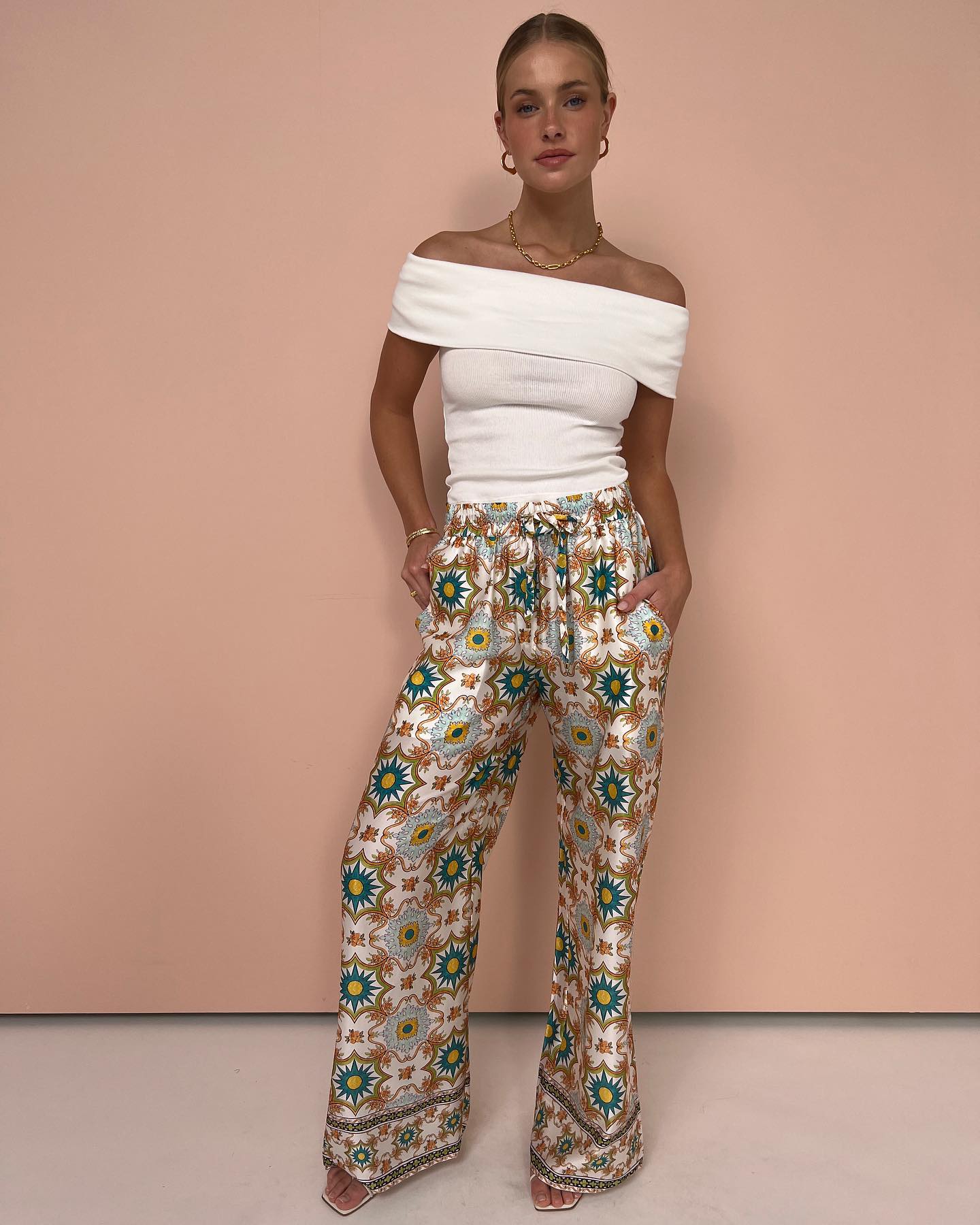 Margarita | Comfortable set with mosaic print