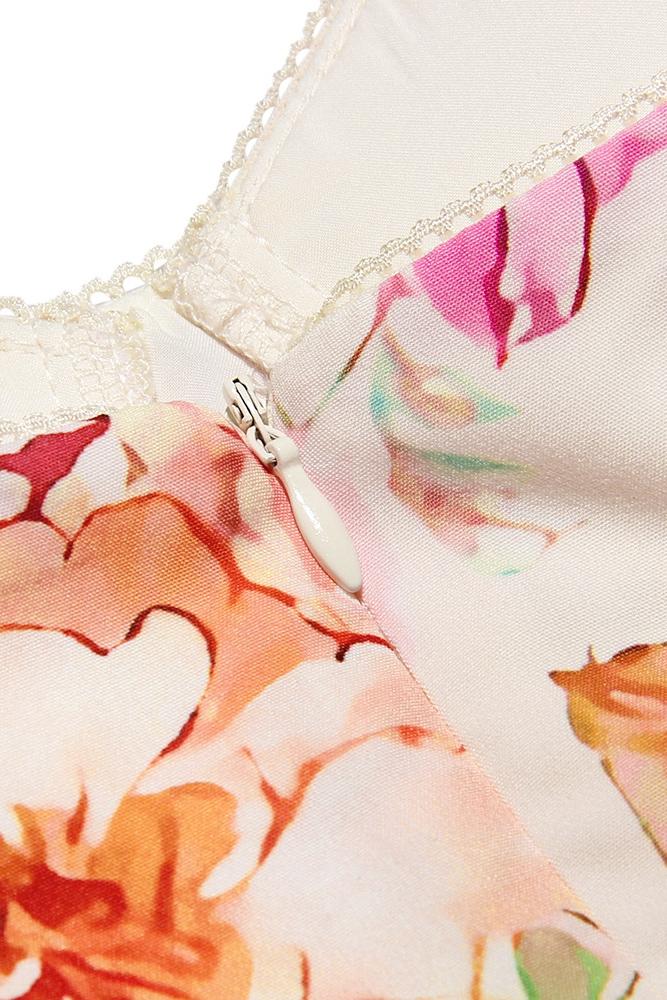 Guadalupe® | Flared Midi Dress With Print