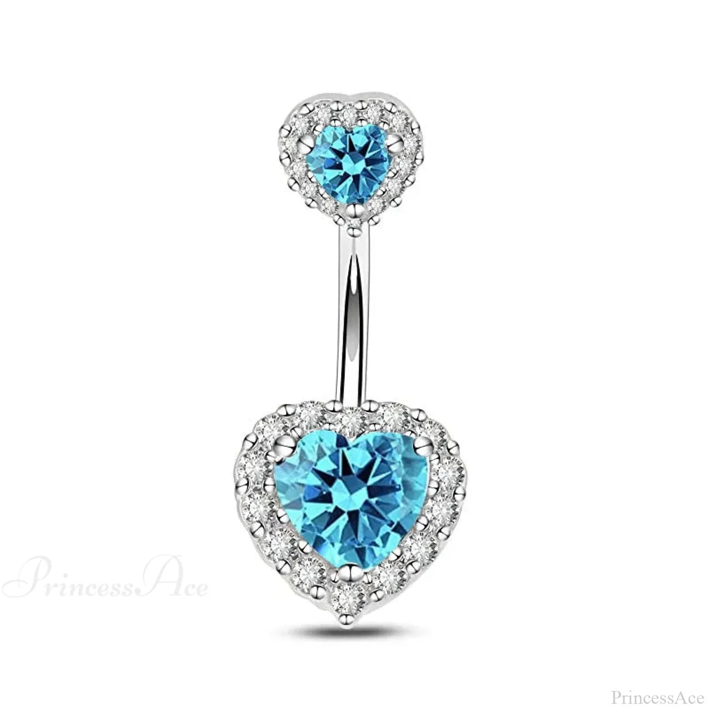Crystal Dangle Gothic Belly Ring