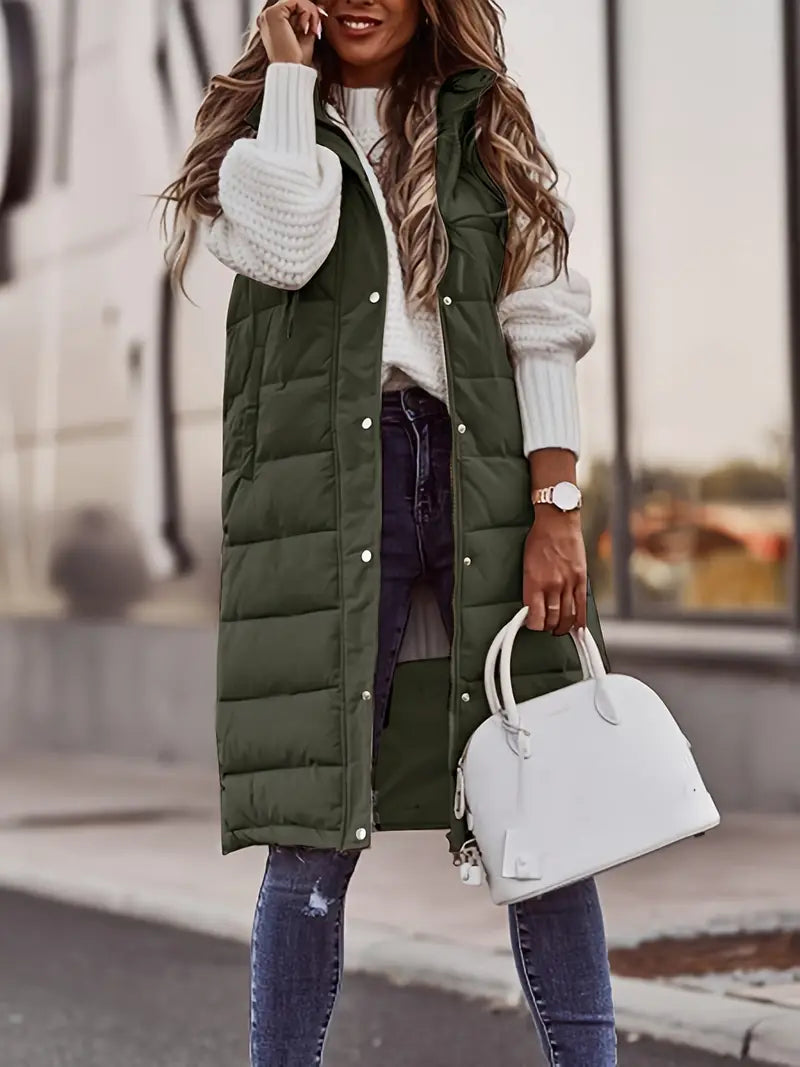 Malena | Warm and comfortable long body warmer