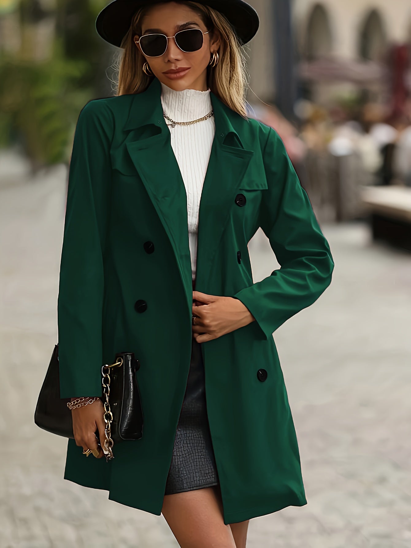 Bonifacia® | Elegant winter trench coat for women