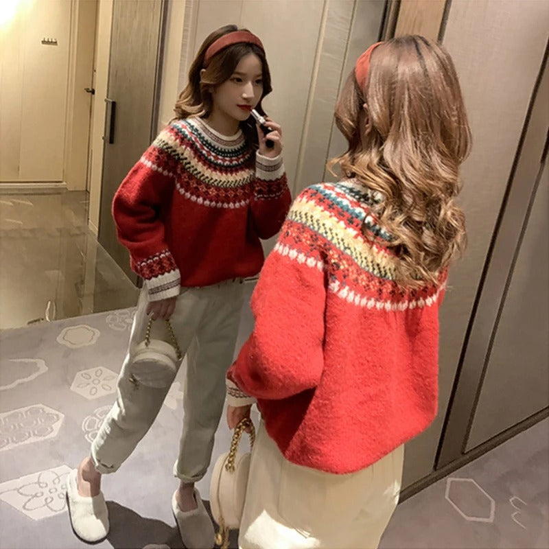 Leonor | Festive Christmas sweater for women