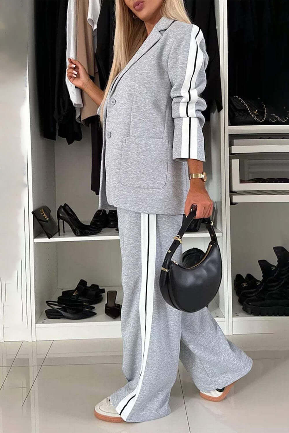 Hilda® | Complete Cotton Set With Contrast Collar