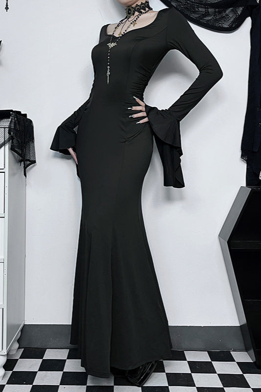 Elegant Mermaid Gothic Dress