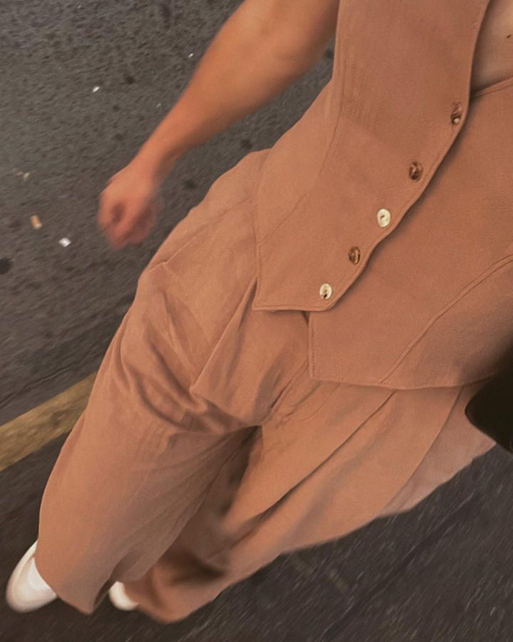 Jayne® | Stylish Blouse And Trousers Set