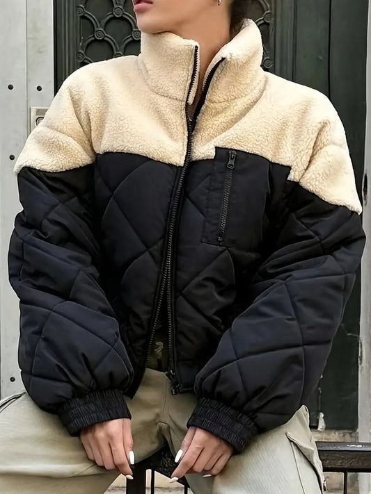 Fabiola | Softly padded jacket with zip