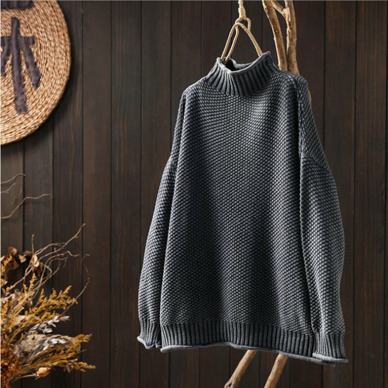 Eugenia® | Knitted turtleneck sweater