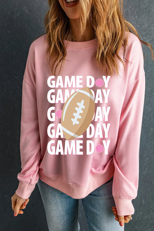 Valeria | Long sleeve crew neck sweatshirt