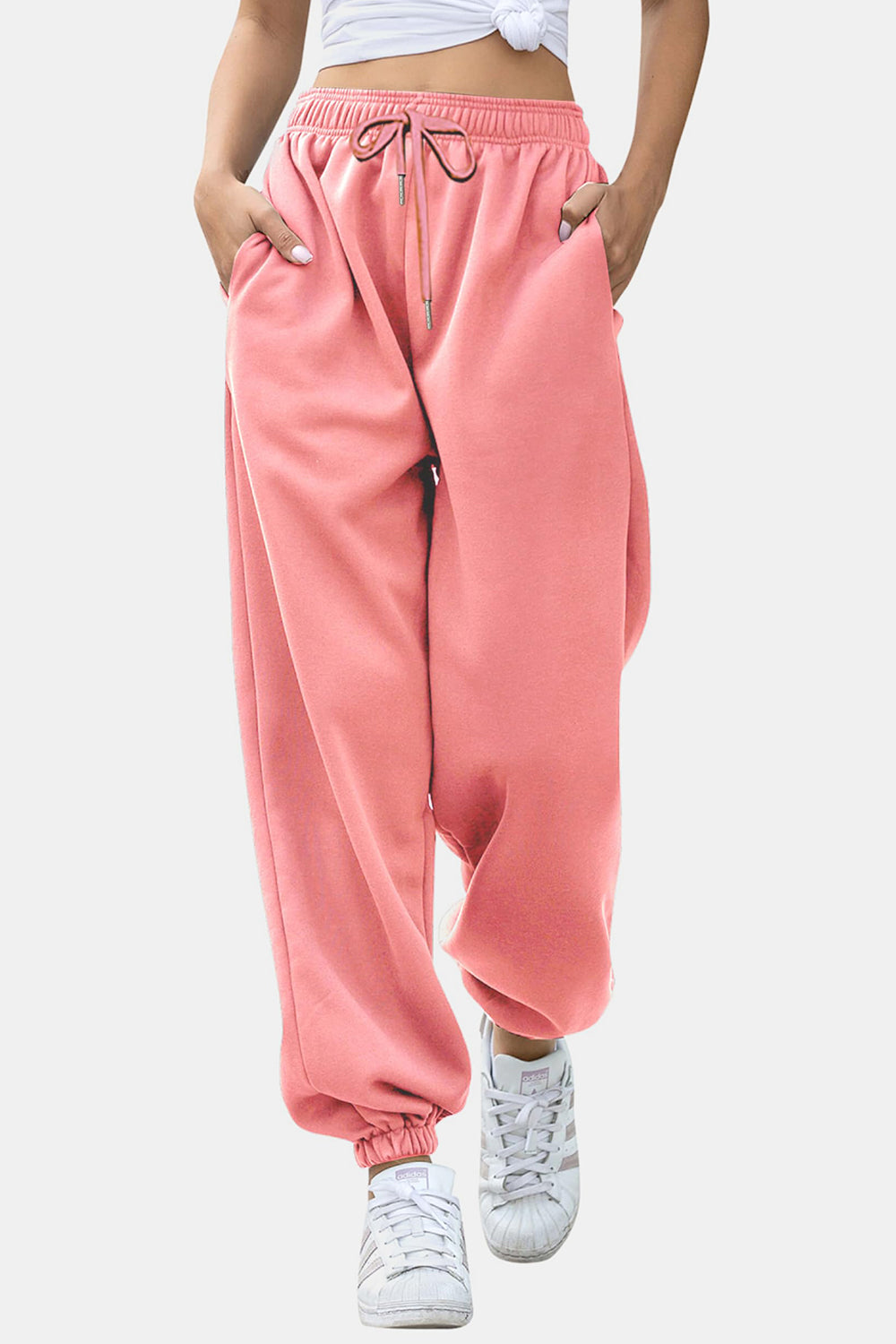 Angela | Jogging pants with elastic waistband and pockets