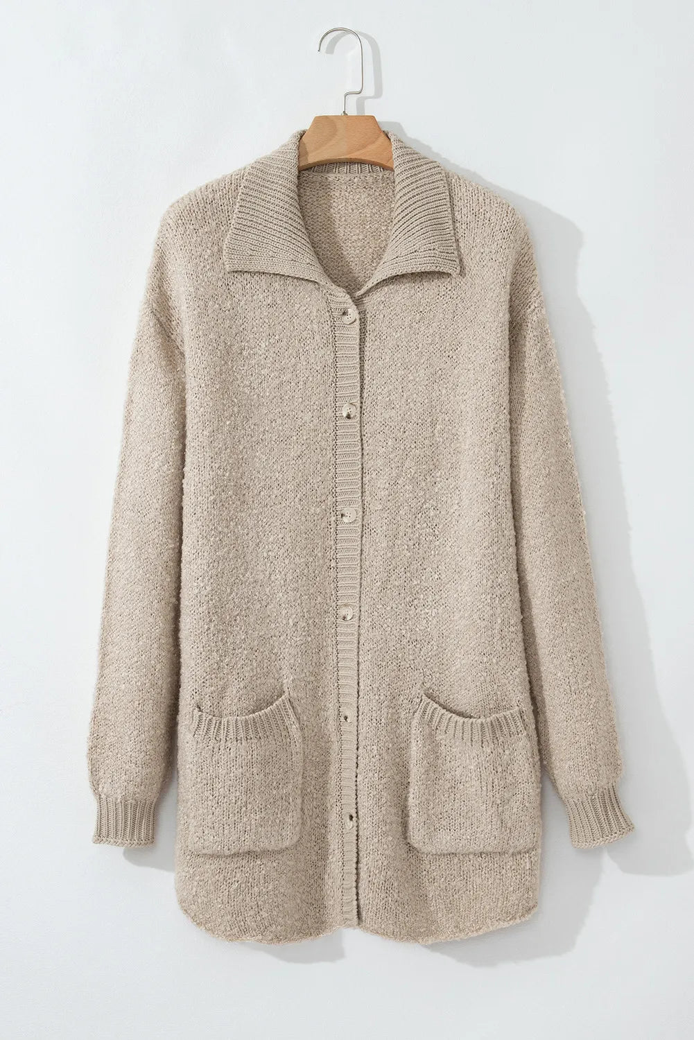 Giovanna | Long-sleeved cardigan with pockets and buttons