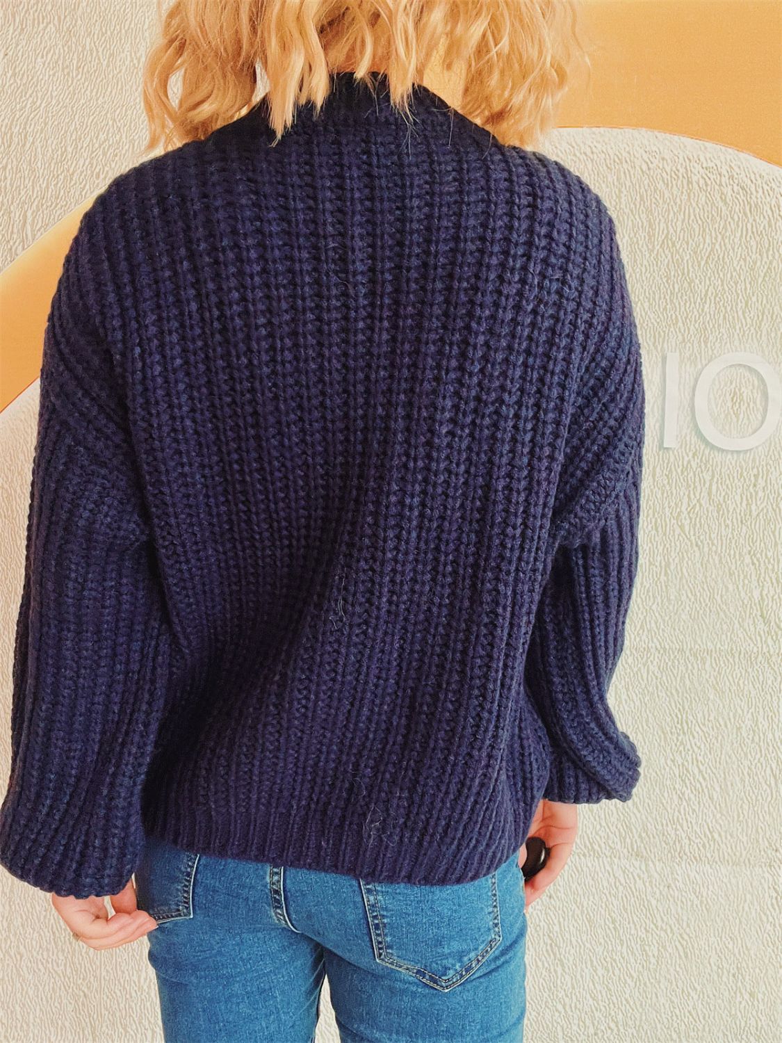 Adelheid | Long sleeve cardigan with buttons