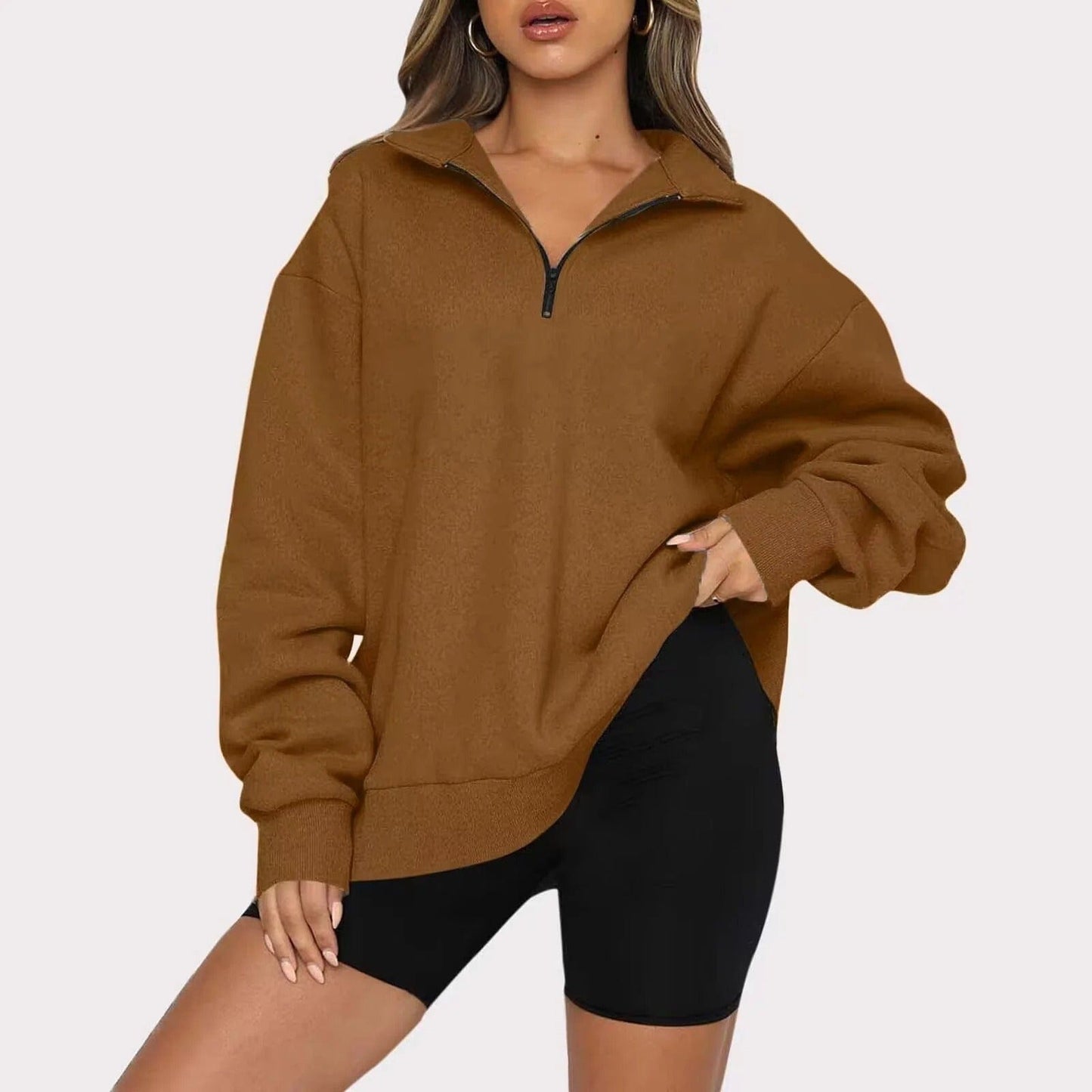 Josefa® | Casual women's sweater with zip