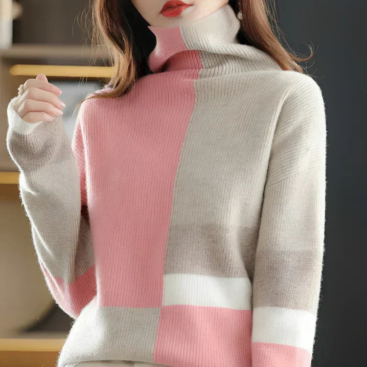 Maria Eugenia| Modern and fashionable winter sweater